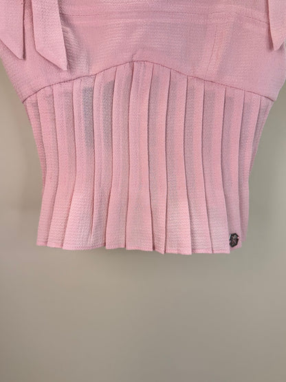 Conjunto Teen Blusa com Pregas e Shorts com Cinto - Two In