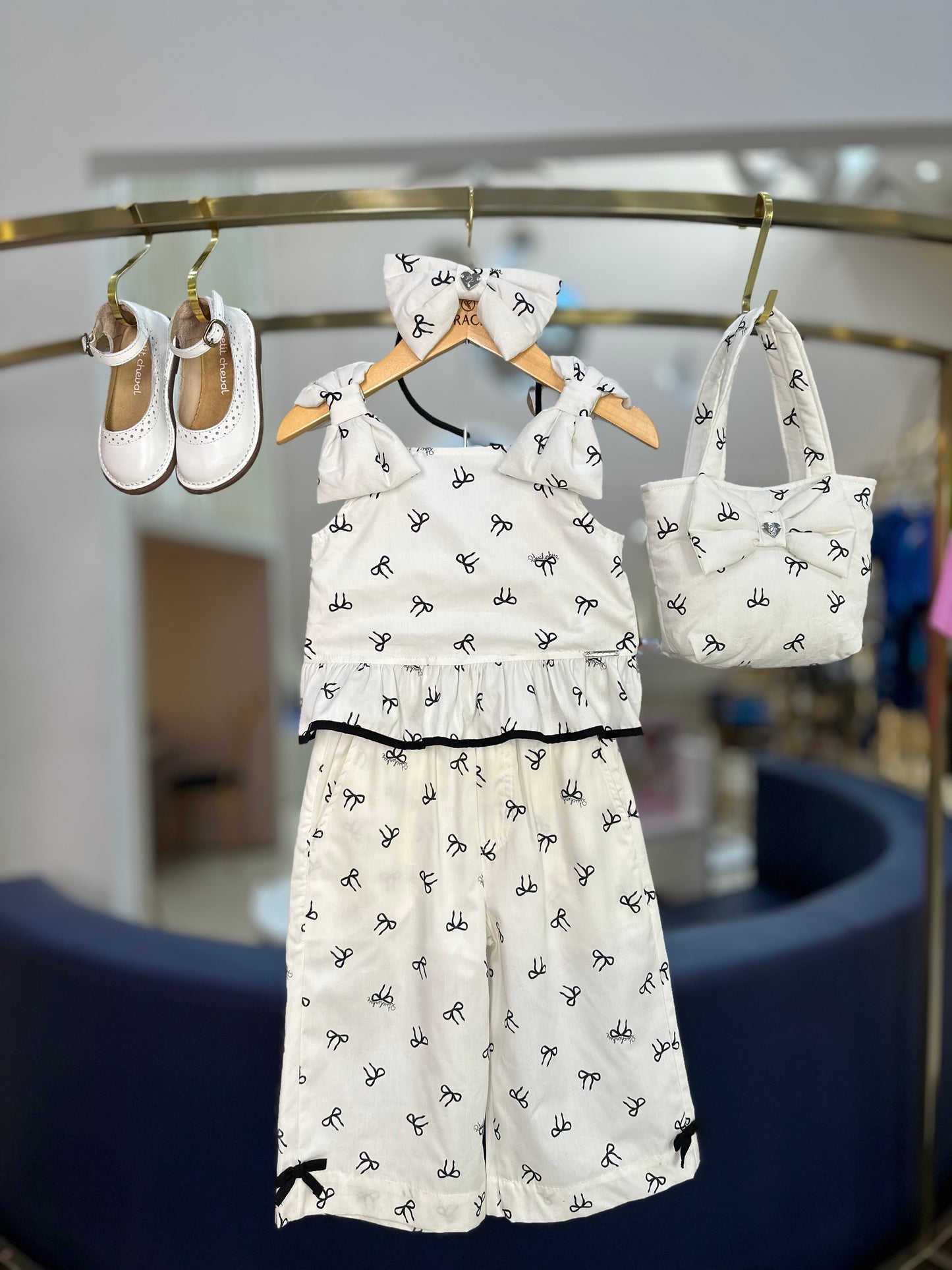 Conjunto Infantil Menina CalÃ§a Pantacourt Infantil Conjunto