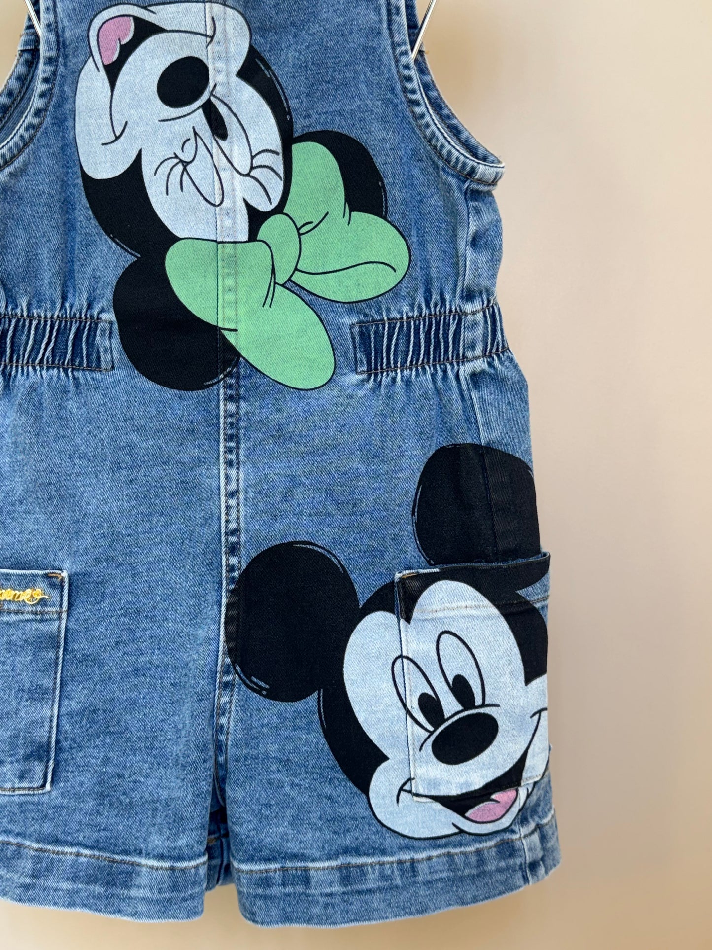 Jardineira Infantil Jeans Disney - Animê