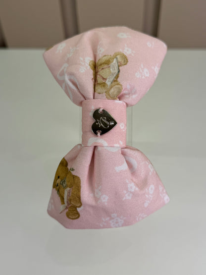 Tiara Infantil Laço Flores e Ursinhas - Pituchinhus