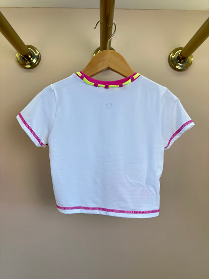 Cropped Infantil Fernanda Dry Badminton - Siri Sport
