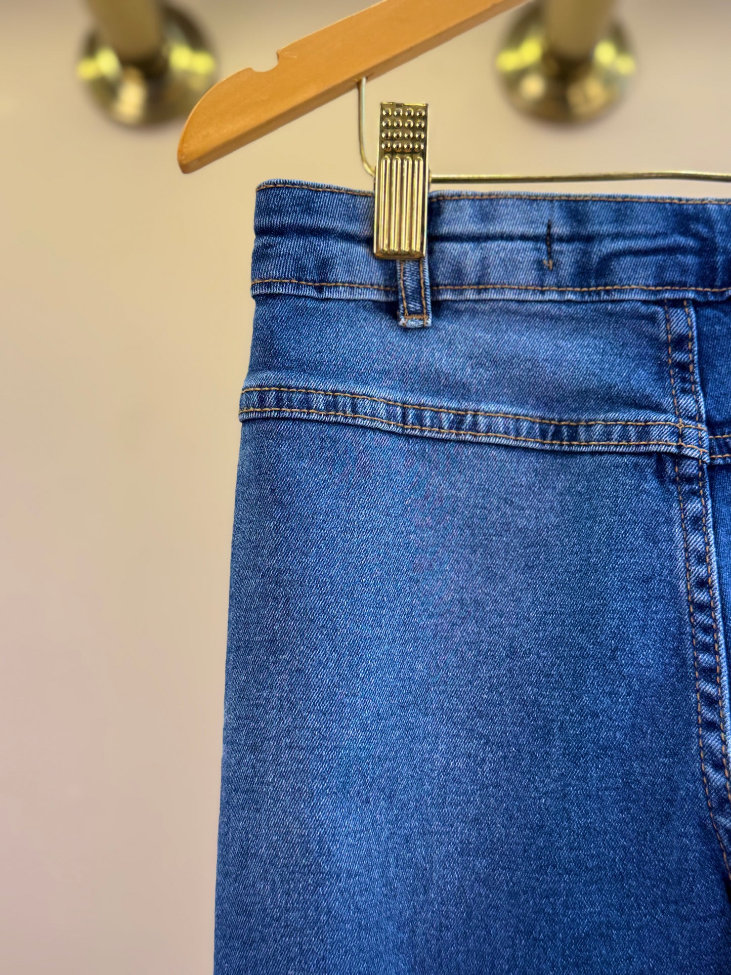 Calça Jeans Infantil Conceito Bolsos Bordados - Animê