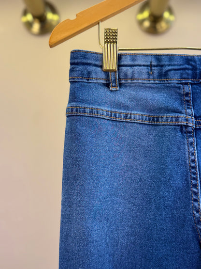 Calça Jeans Infantil Conceito Bolsos Bordados - Animê