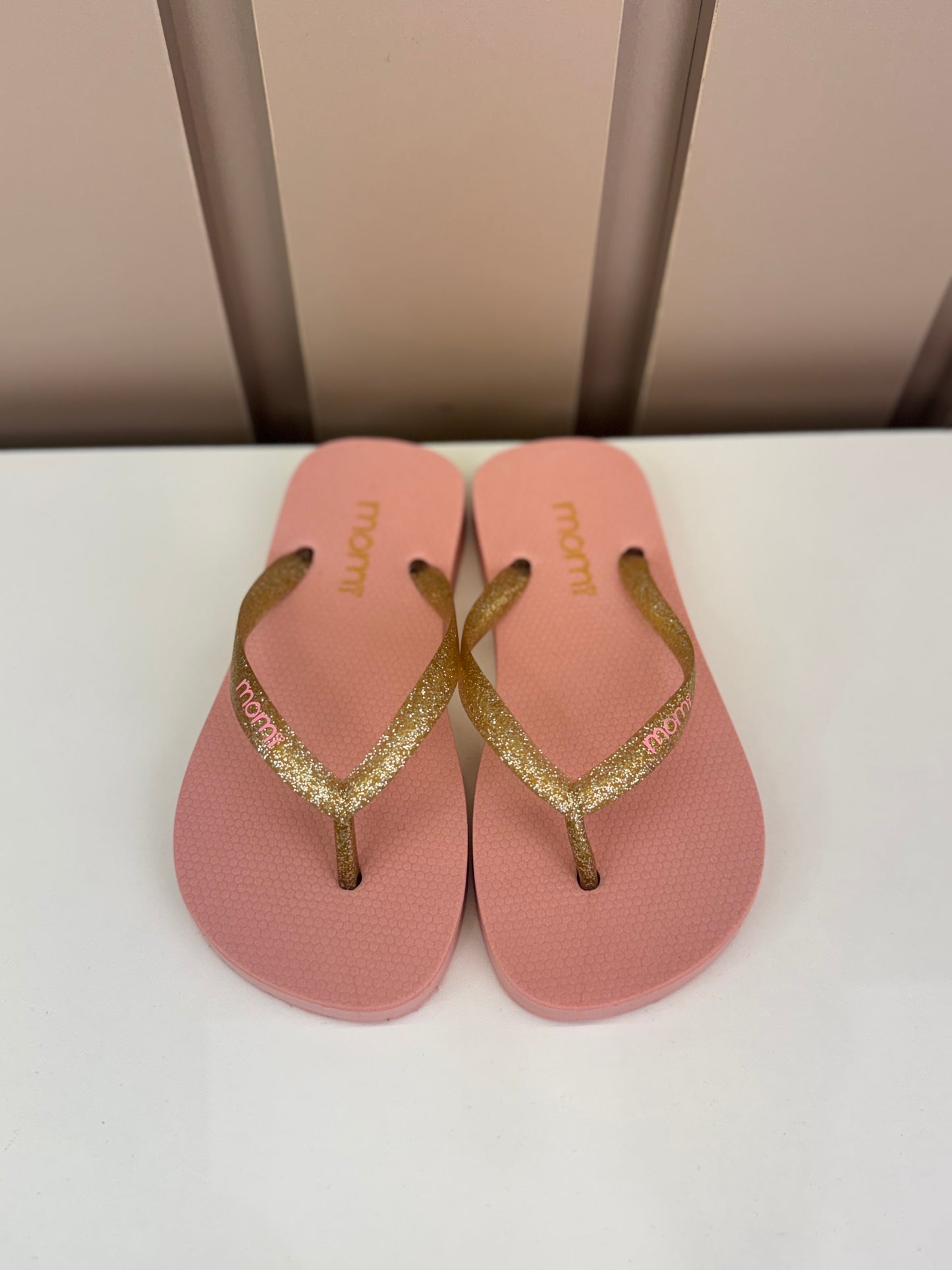 Chinelo Infantil Flip Rosa Neon - Momi