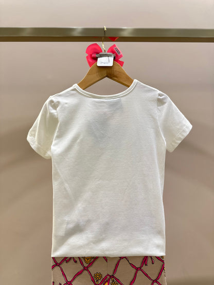Conjunto Infantil Blusa MC e Legging Estampado Disney - Momi