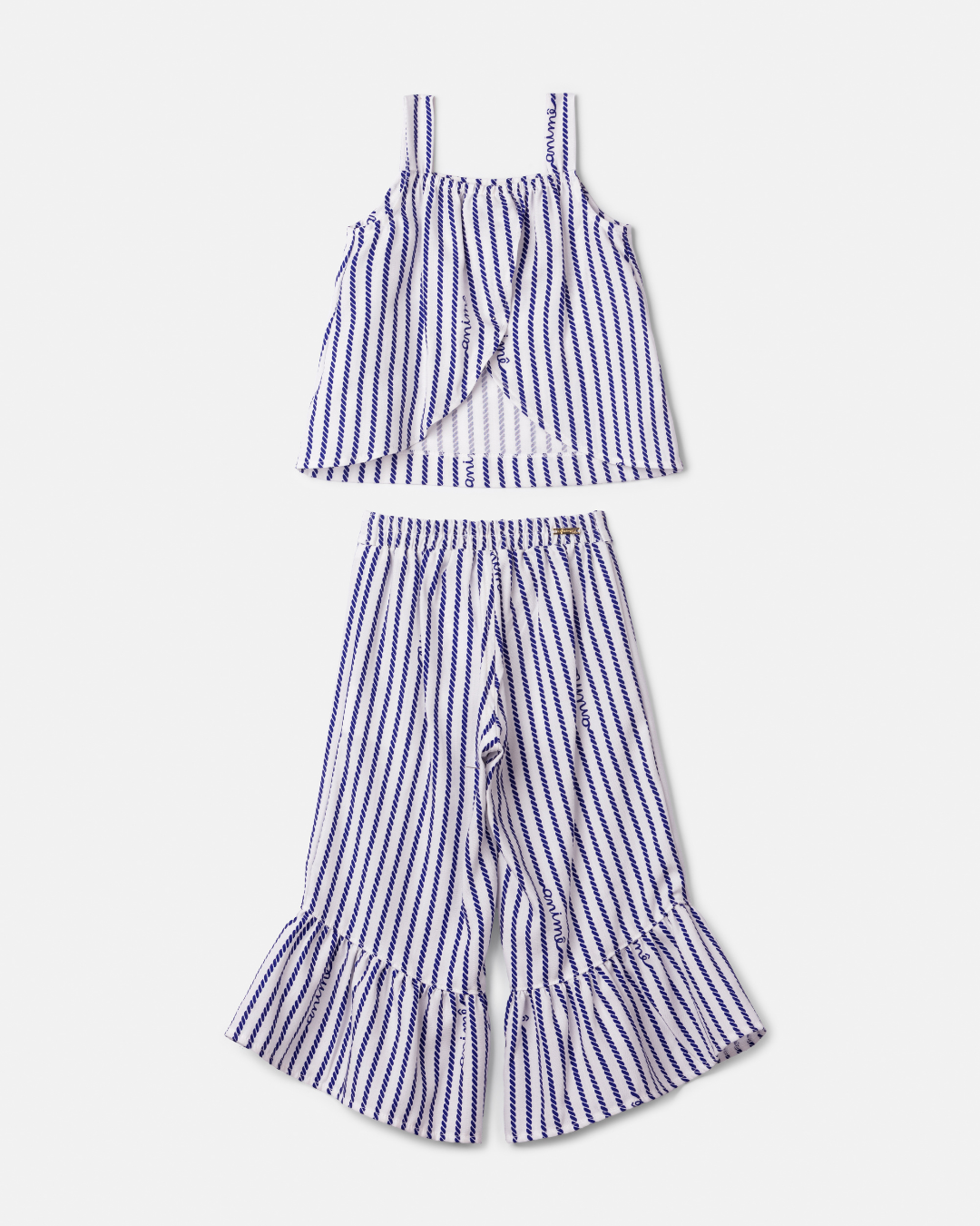 Conjunto Blusa e Calça Listra de Giz - Animê