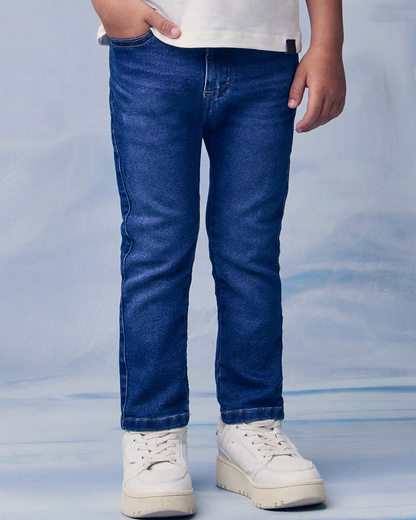 Conjunto Infantil T-shirt Algodão Toy Story e Calça Jeans Blue - Youccie