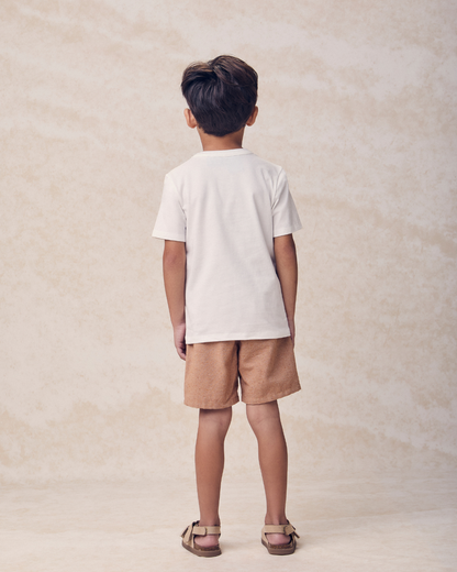 Conjunto Infantil Camiseta Woody e Bermuda Sarja - Youccie