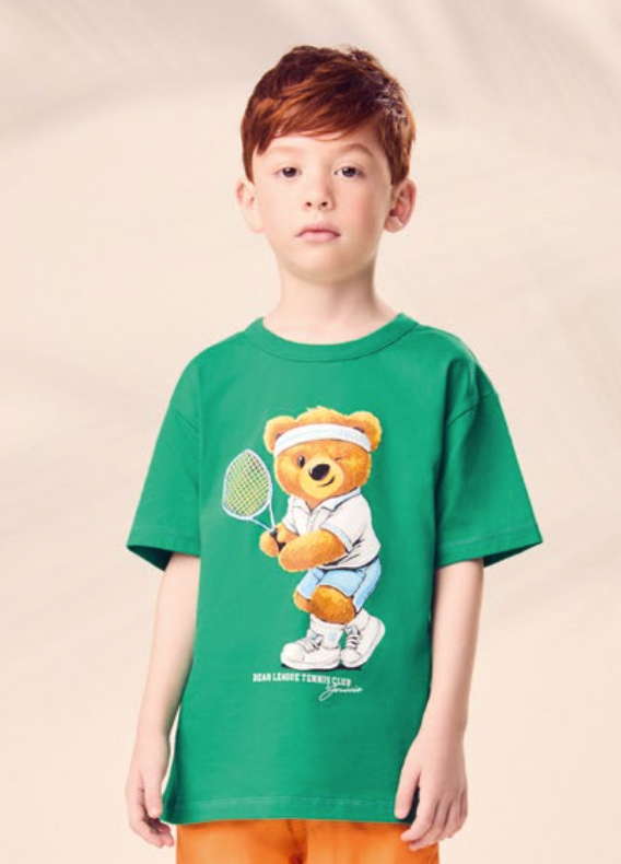 Camiseta Infantil Urso Tenista - Youccie