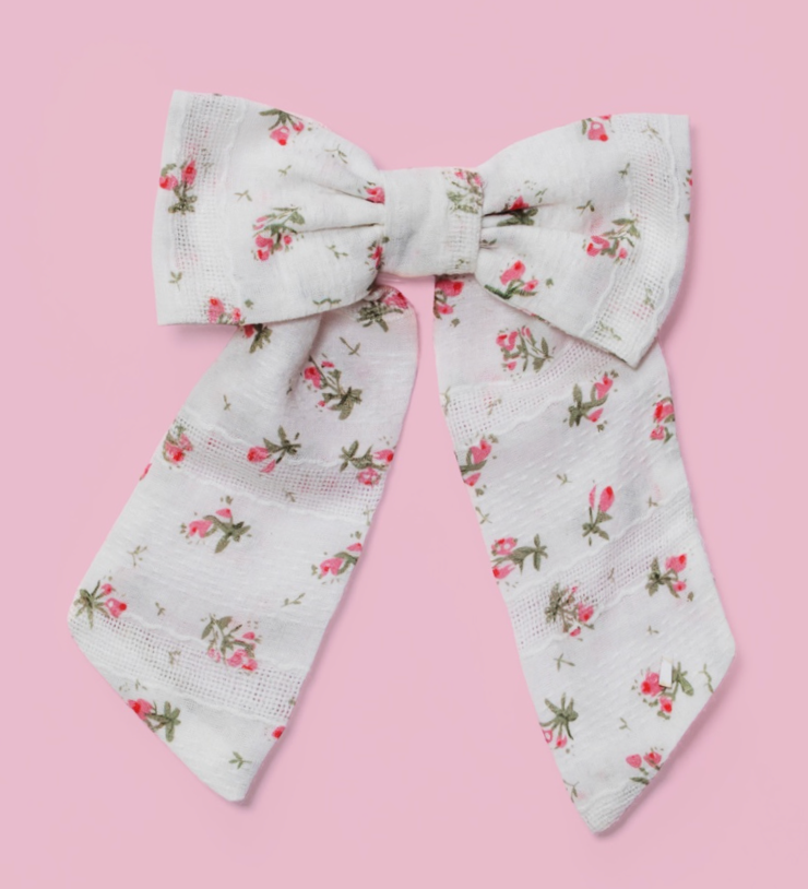 Laço Infantil Florais Delicado - Petit Cherie