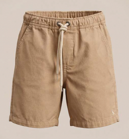 Shorts Infantil Sarja Areia - Reserva Mini