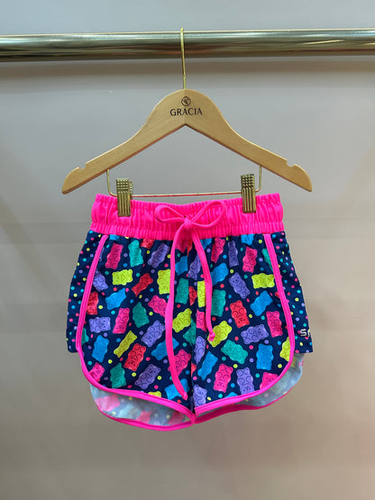 Shorts Infantil Alice Est Gummy - Siri Kids