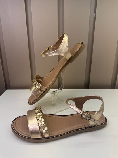 Sandália Infantil Luna Dourada - Gracia