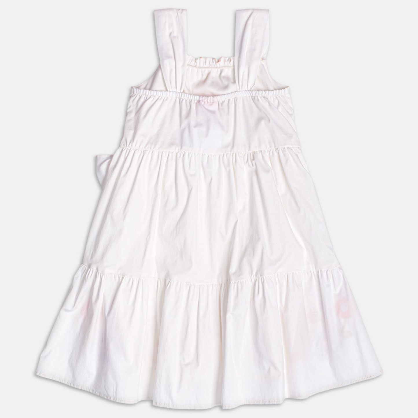 Vestido Infantil Bordado Flores - Momi