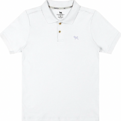 Polo Suedine Branco Charpey