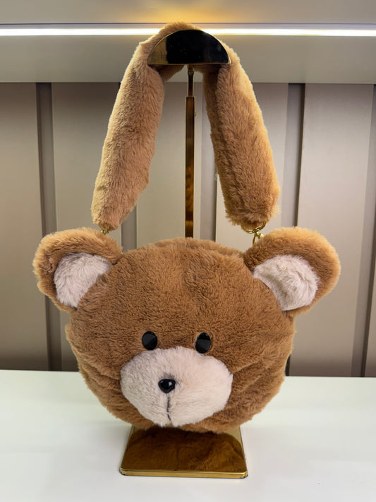Bolsa Infantil Carinha de Urso Fofinho - Luluzinha