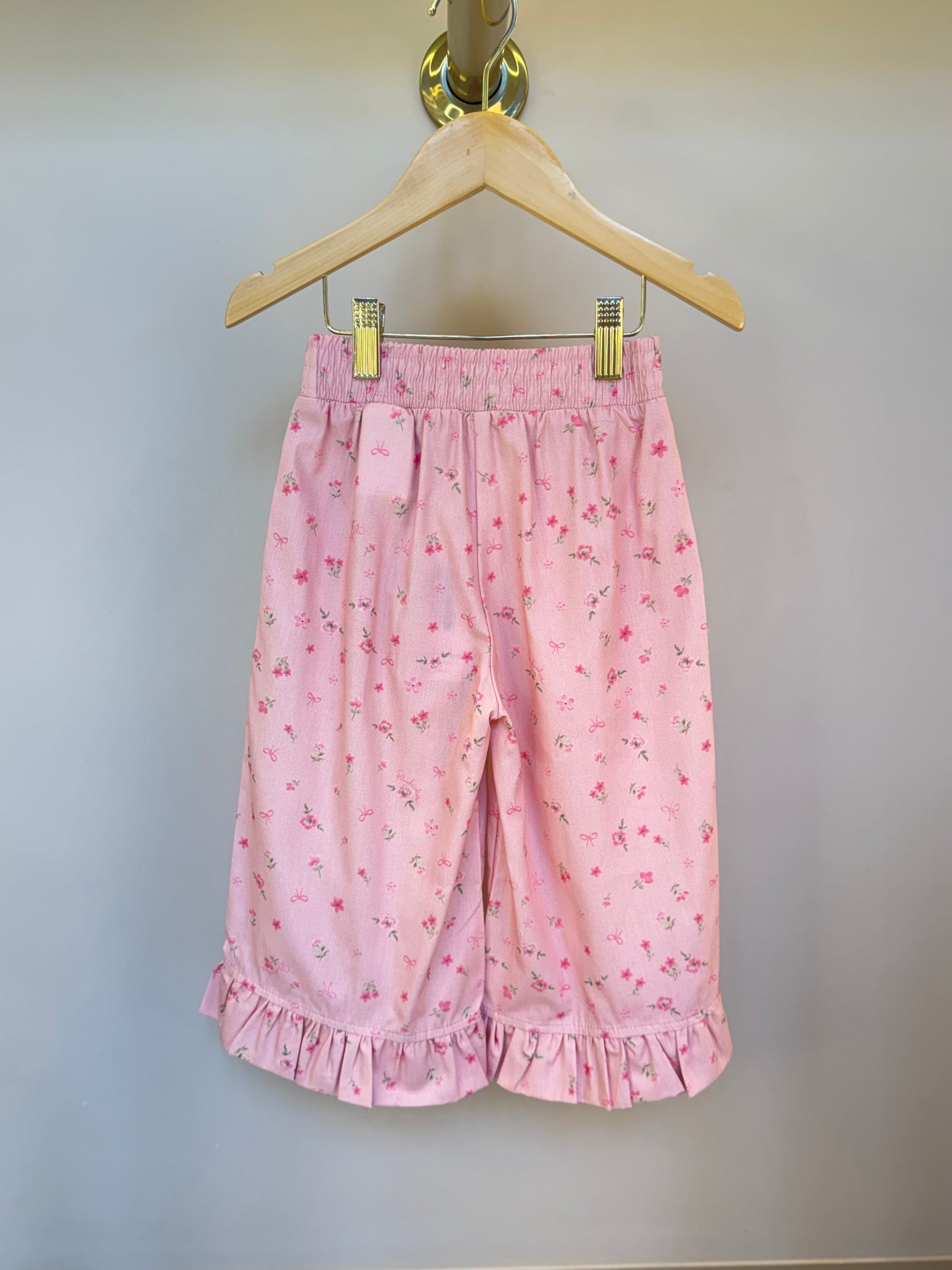 Calça Infantil Pantacourt Mini Flores - Pituchinhus