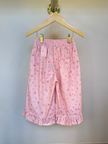 Calça Infantil Pantacourt Mini Flores - Pituchinhus