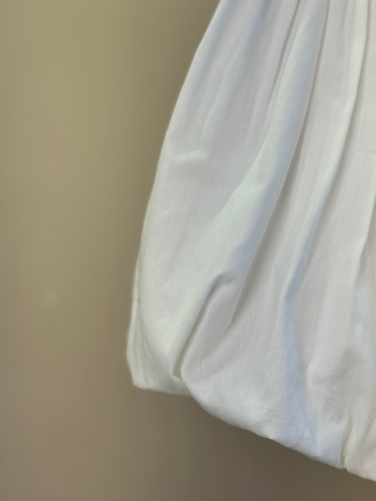 Shorts Infantil Balonê Algodão Branco - Luluzinha