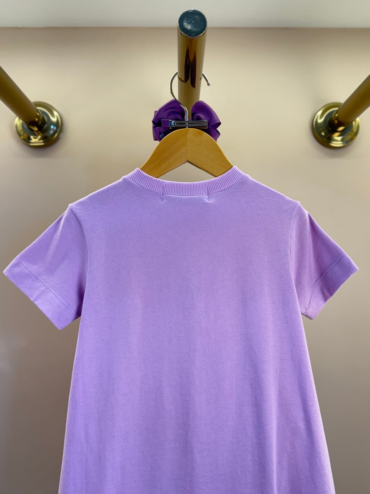 Vestido Infantil Lenço Lilás Orquídea - Animê