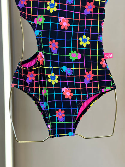 Maiô Infantil Laura Cats - Siri Kids