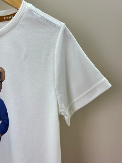Camiseta Infantil Algodão Teddy University - Dame