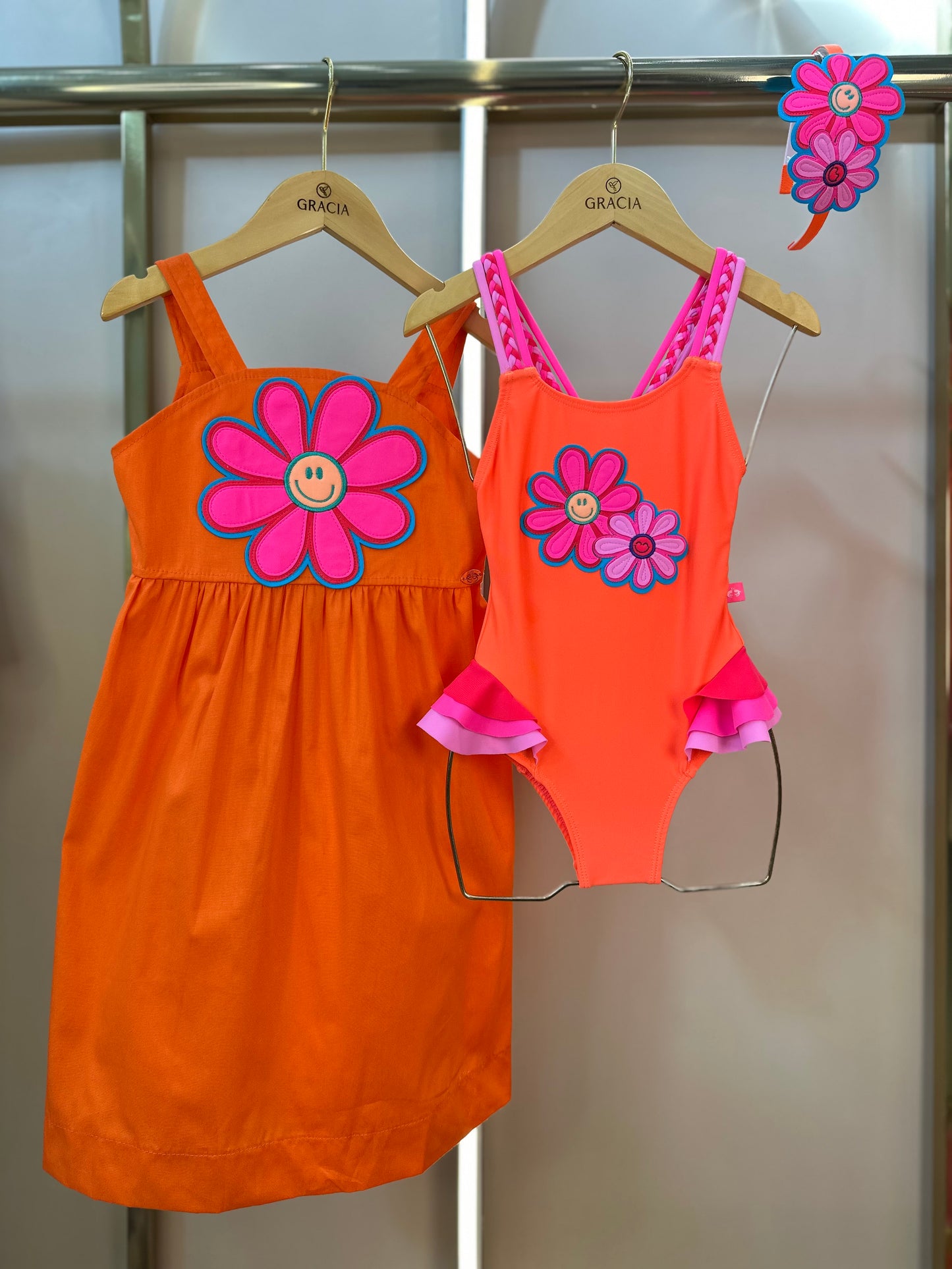 Vestido Infantil Manu Happy Flower - Siri Kids
