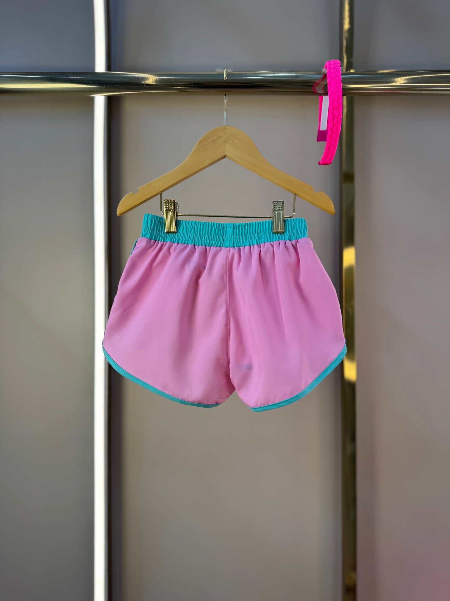 Shorts Infantil Letícia Rosa Claro -  Siri Kids