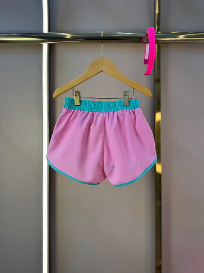 Shorts Infantil Letícia Rosa Claro -  Siri Kids