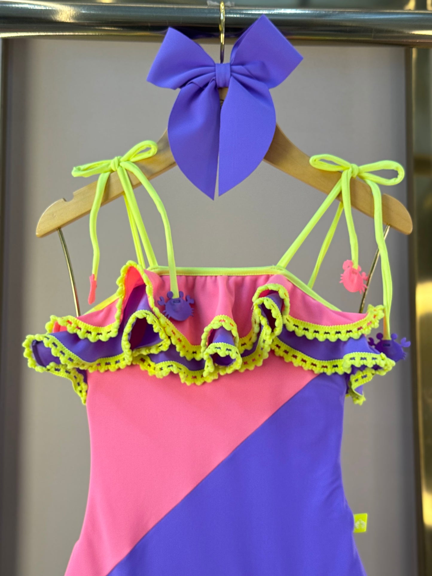 Maiô Infantil Júlia Zig Zag - Siri Kids