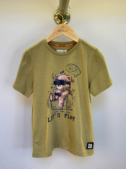 Camiseta Flame Gamer Camelo - Dame