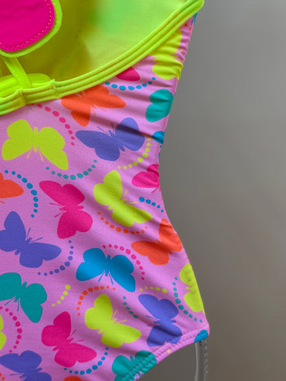 Maiô Infantil Bela Aplic Hot Est Borboleta - Siri Kids