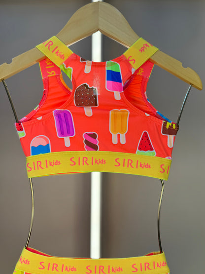 Biquíni Infantil Cropped Eduarda Picolé - Siri Kids