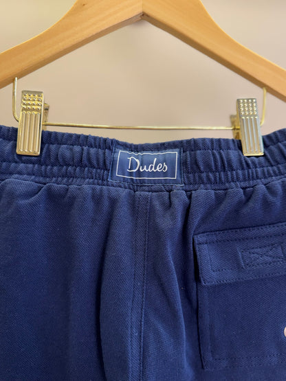 Shorts Infantil Piquet Cordão Marinho - Dudes