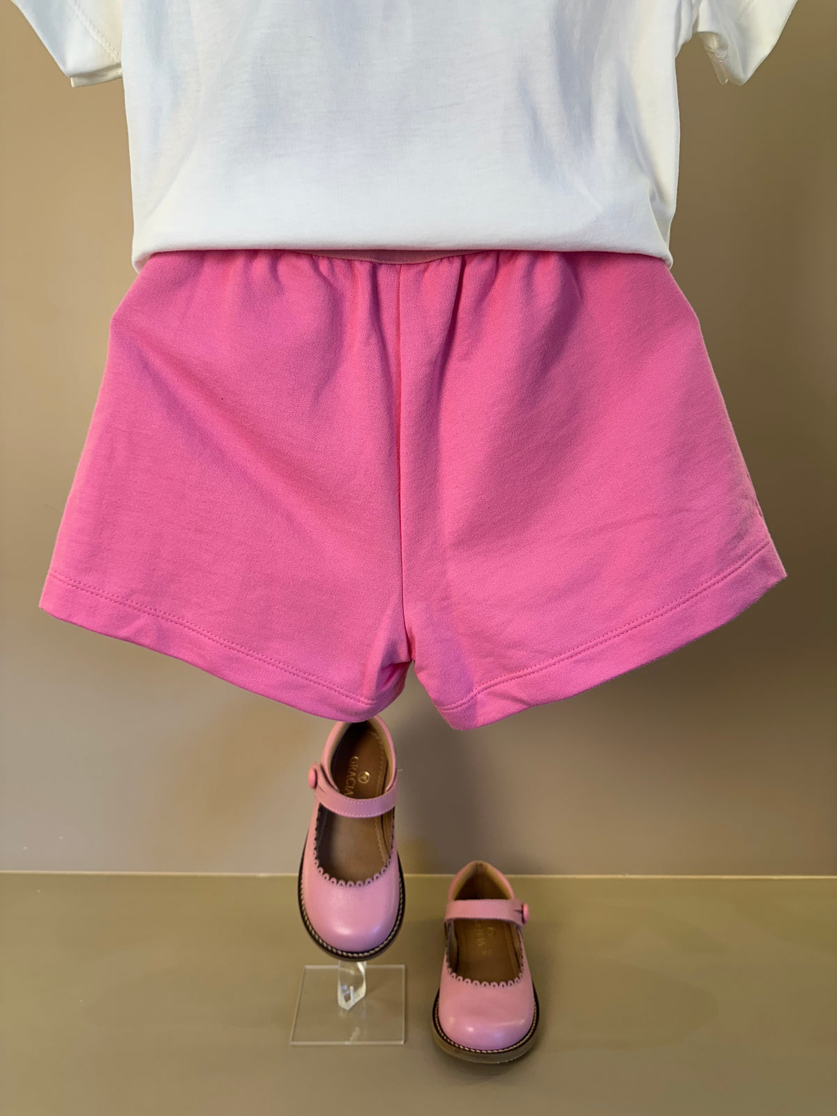 Conjunto Infantil T - Shirt Estampa Strawberry e Shorts Saia Rosa - Animê