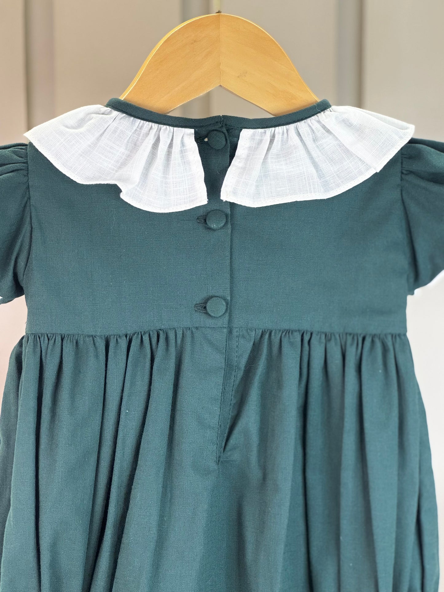 Pimpão Bebê Clássico Algodão Verde Musgo - Gracia