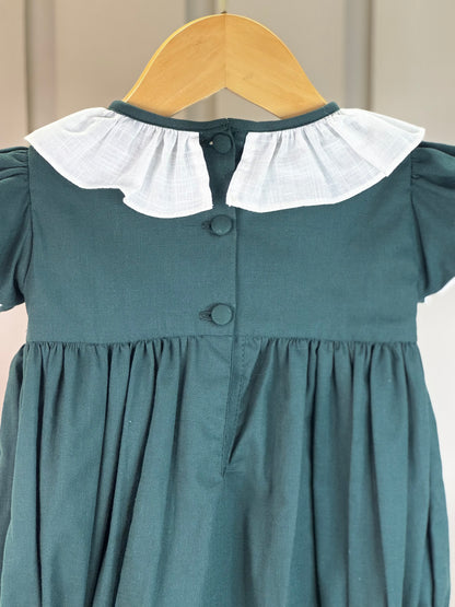 Pimpão Bebê Clássico Algodão Verde Musgo - Gracia