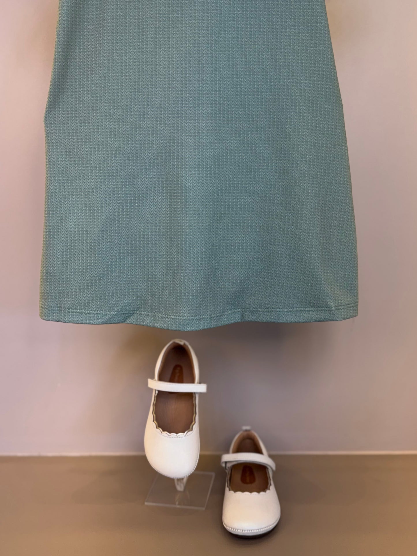 Vestido Infantil Algodão Fress Fashion & Cuteness Verde Ultramarine - Infanti