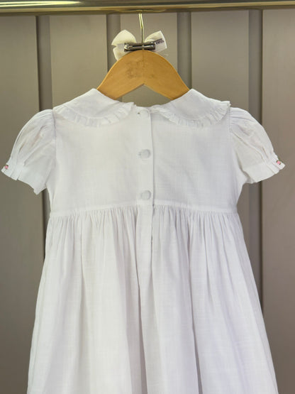Vestido Bebê Daniela Branco - Gracia