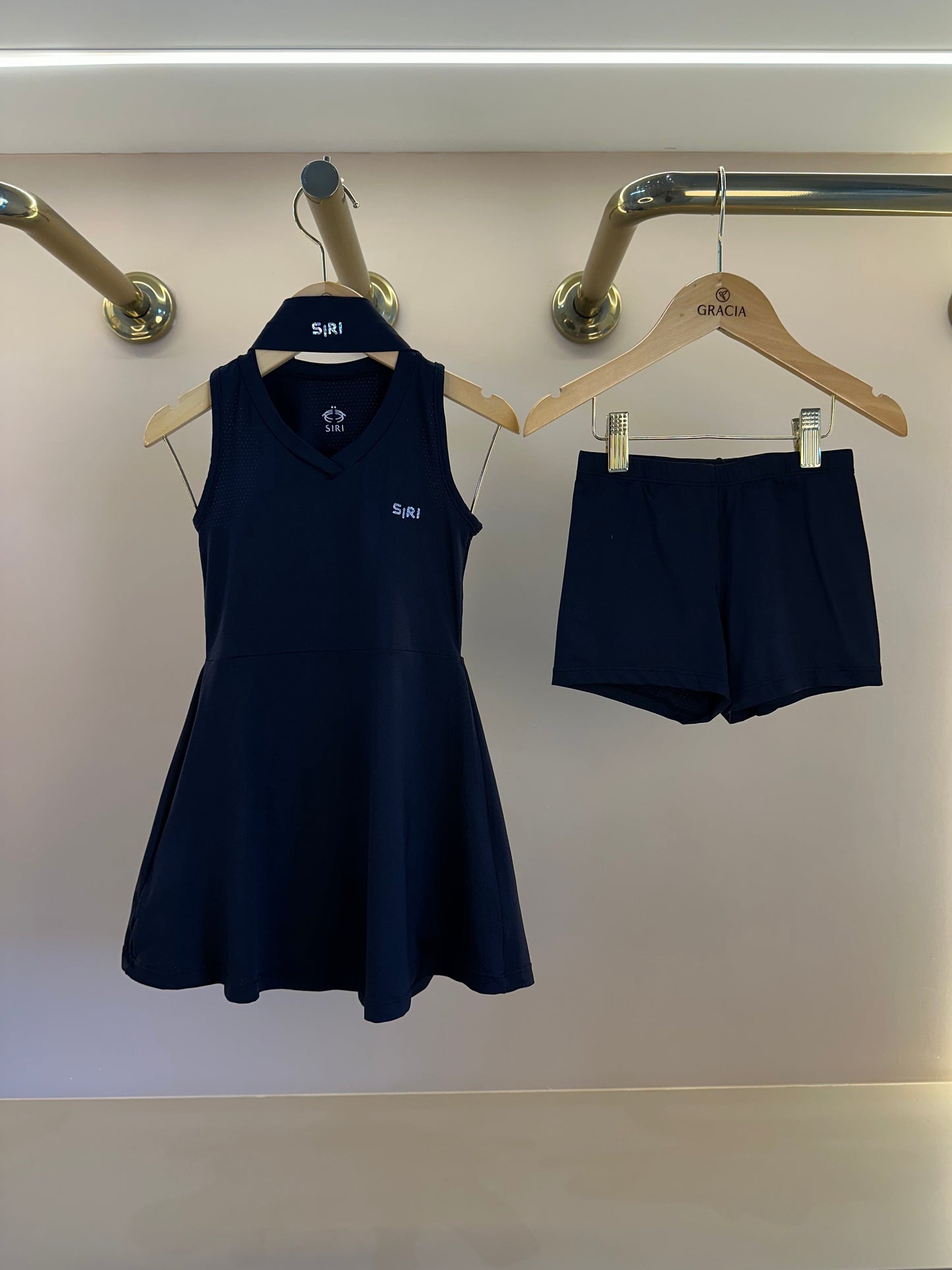 Vestido Infantil Beatriz Básico Preto - Siri Sport