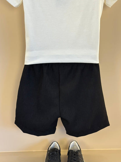 Conjunto Infantil Camiseta Pérola NY Street e Bermuda - Youccie