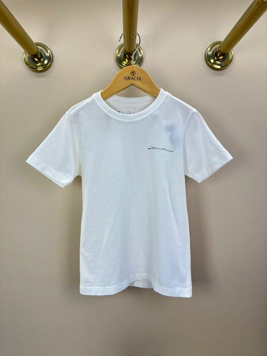 Camiseta Infantil Algodão Style Coqueiros Off White - Dudes