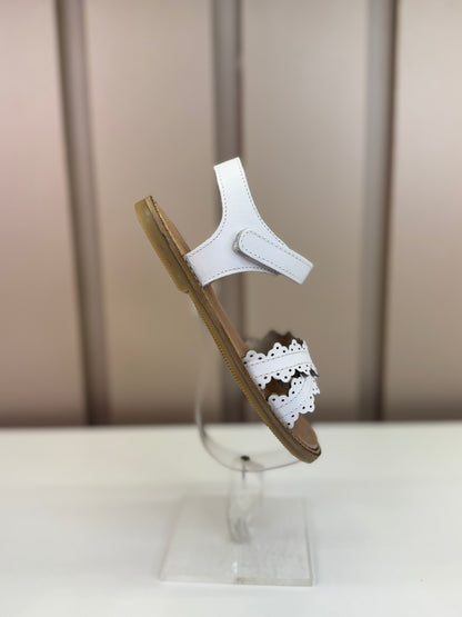 Sandália Infantil Valentina Branca - Gracia