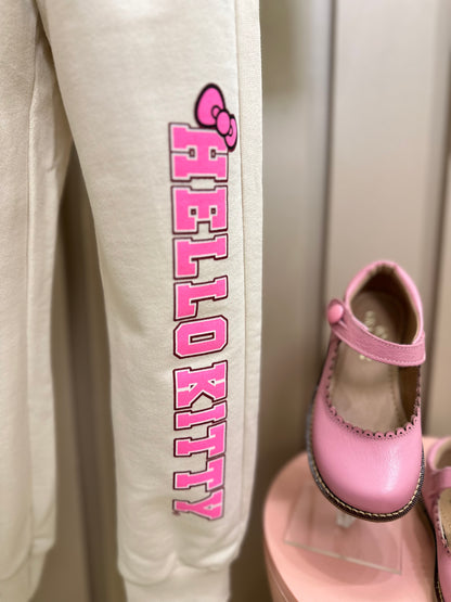 Conjunto Infantil Moletom Casaco Cute Style e Calça Hello Kitty - Momi
