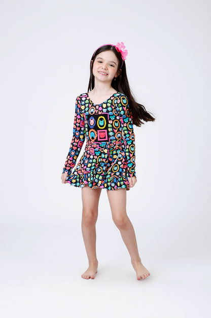 Saia Infantil Rafa Est Color Dog - Siri Kids