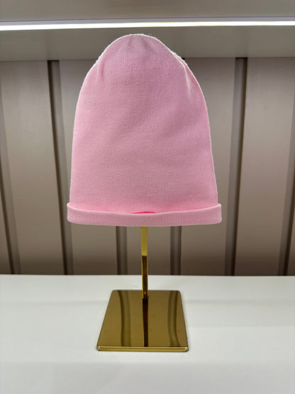 Touca Infantil Tricot Multipatches Barbie Sugar Rose - Pituchinhus
