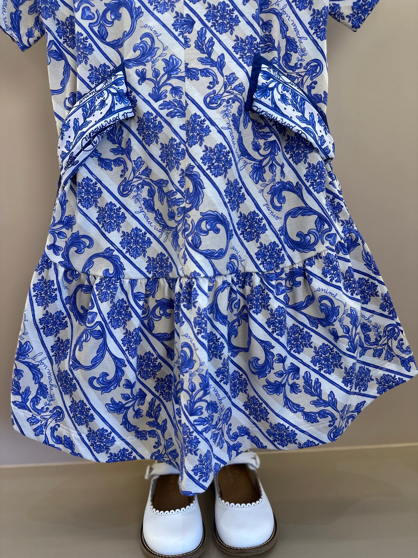 Vestido Infantil Flores DG - Animê