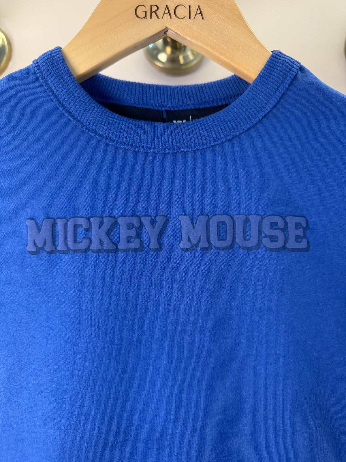 Conjunto Infantil T - Shirt Estampa Mickey Mouse e Bermuda Preta - Youccie