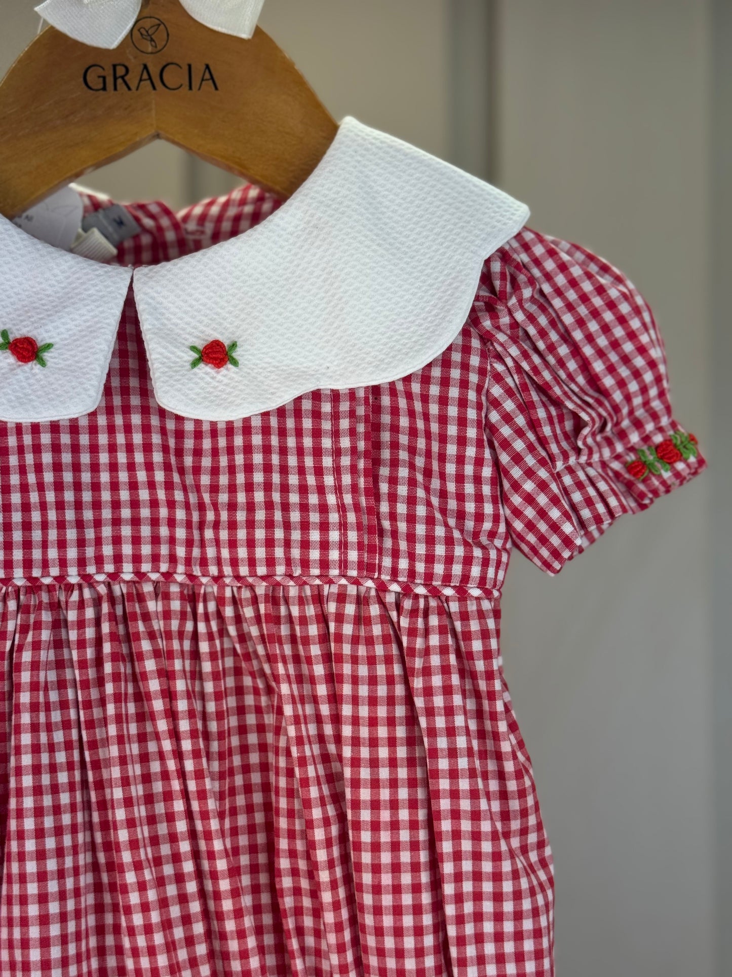 Pimpão Bebê Clássico Algodão Bella Vermelho - Gracia