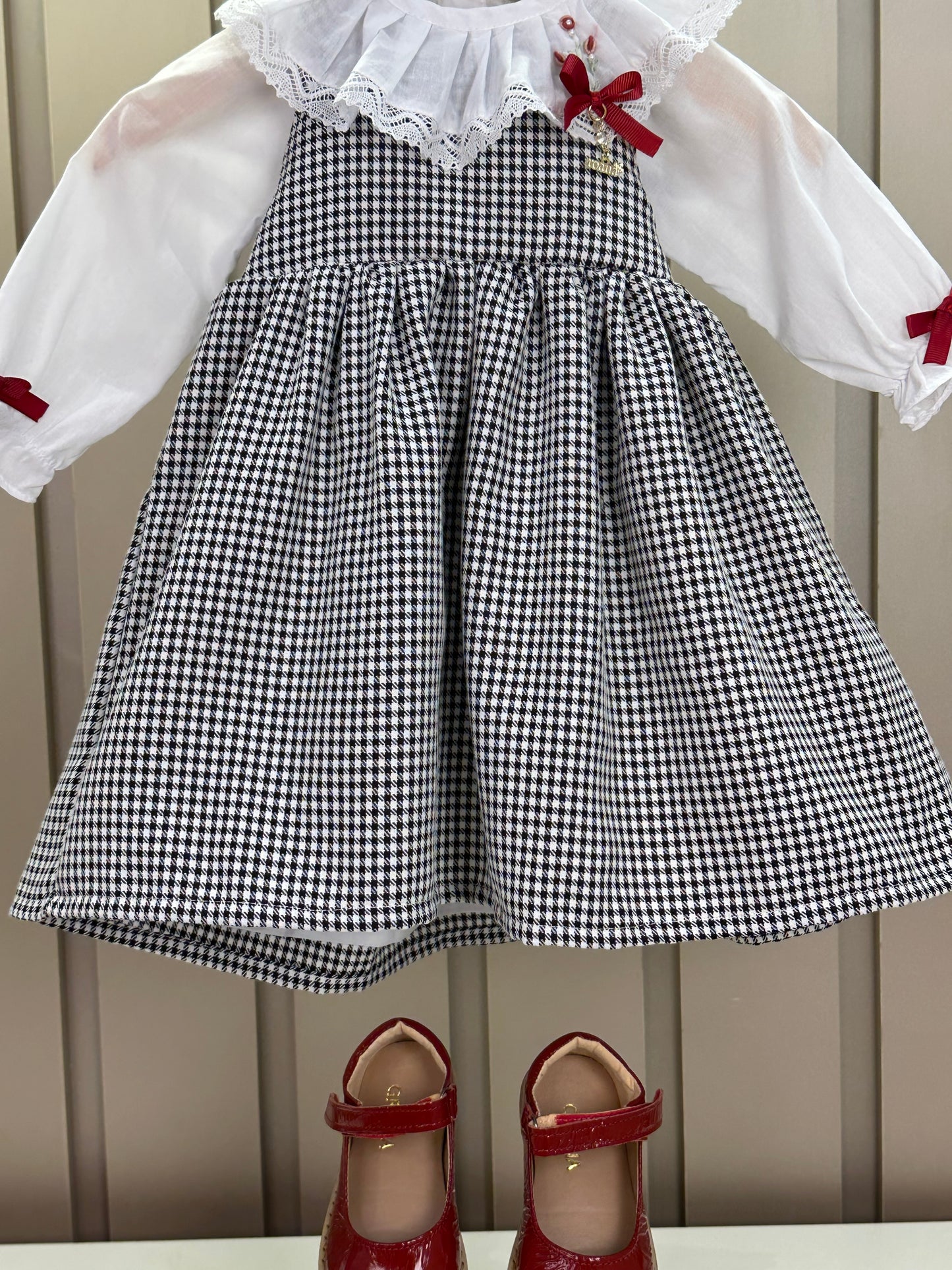 Vestido Bebê Pied Poule - Roana